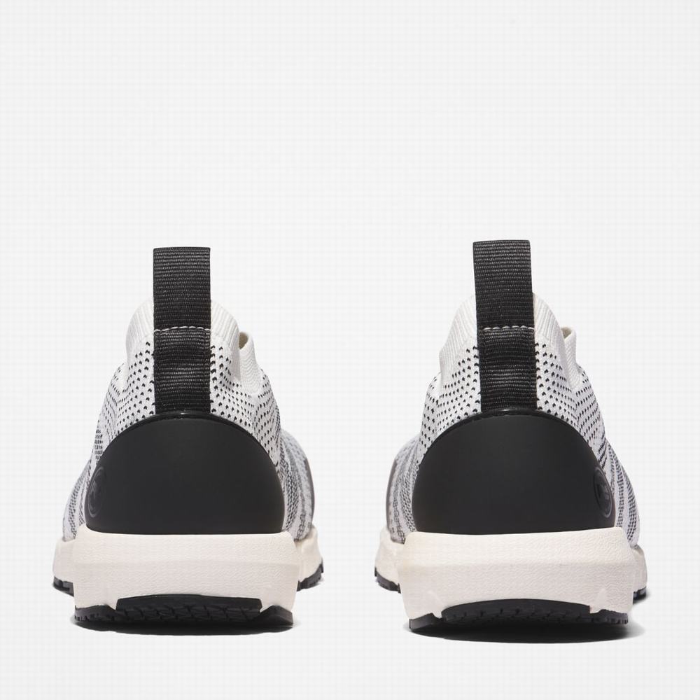 Timberland Radius Composite Burunlu İş Sneaker İş Ayakkabısı Kadın Beyaz Siyah | TR-0836C