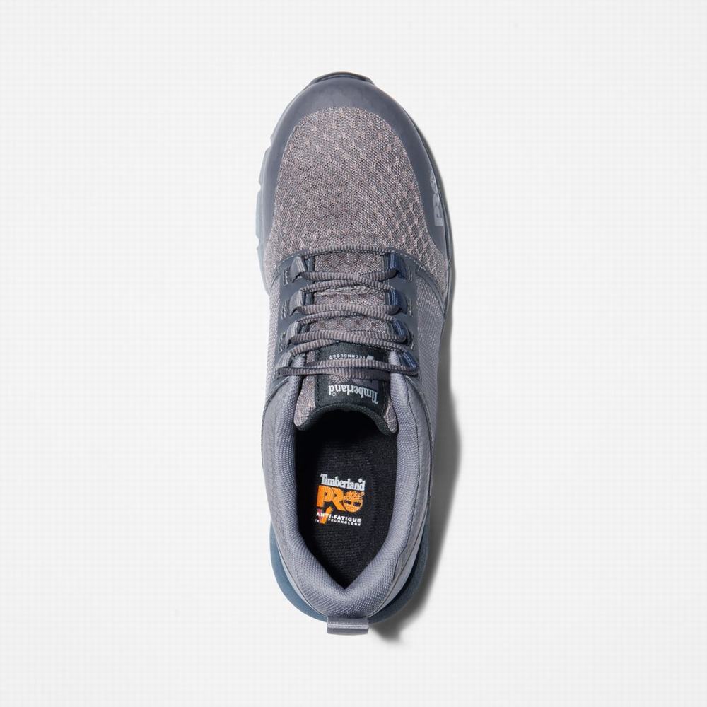 Timberland Radius Composite Burunlu İş Sneaker İş Ayakkabısı Erkek Gri Lacivert | TR-2180C