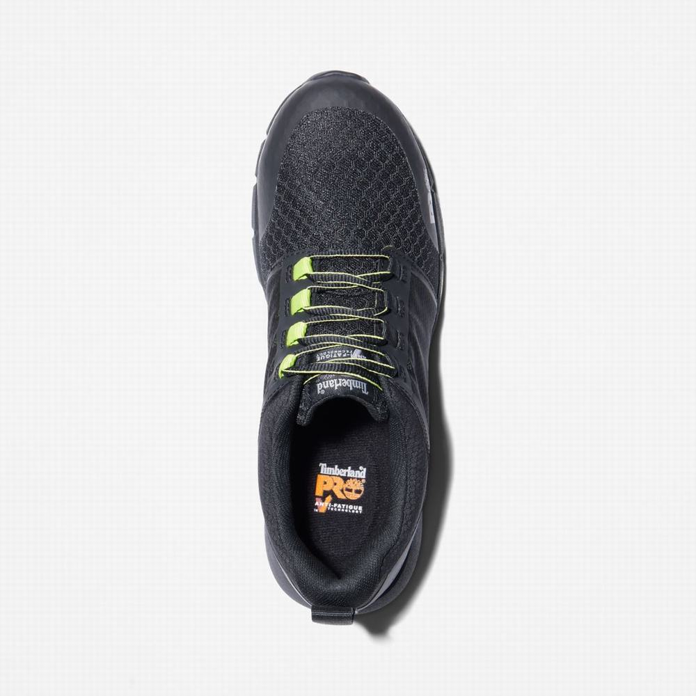 Timberland Radius Composite Burunlu İş Sneaker İş Ayakkabısı Erkek Siyah | TR-3567V