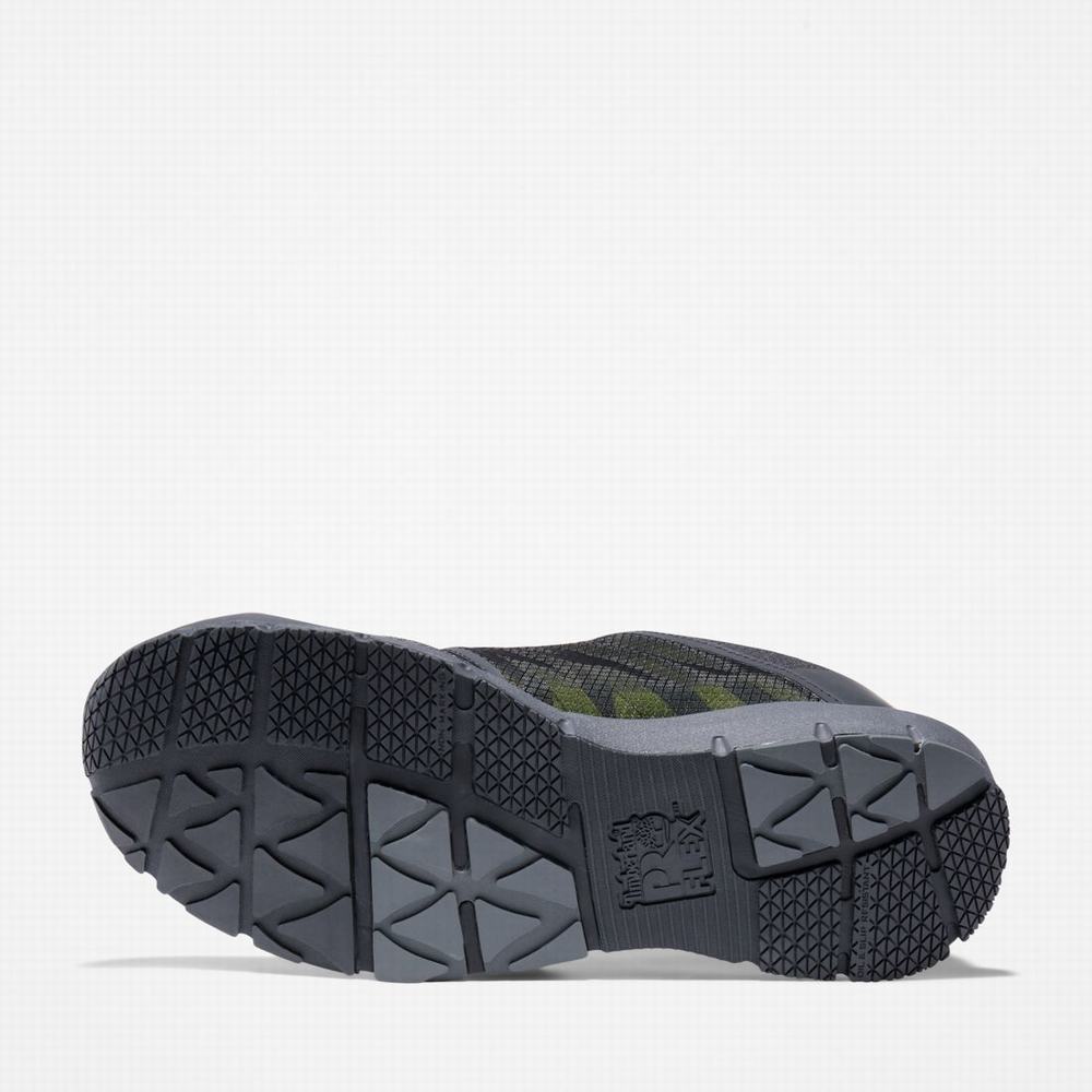 Timberland Radius Composite Burunlu İş Sneaker İş Ayakkabısı Erkek Siyah | TR-3567V