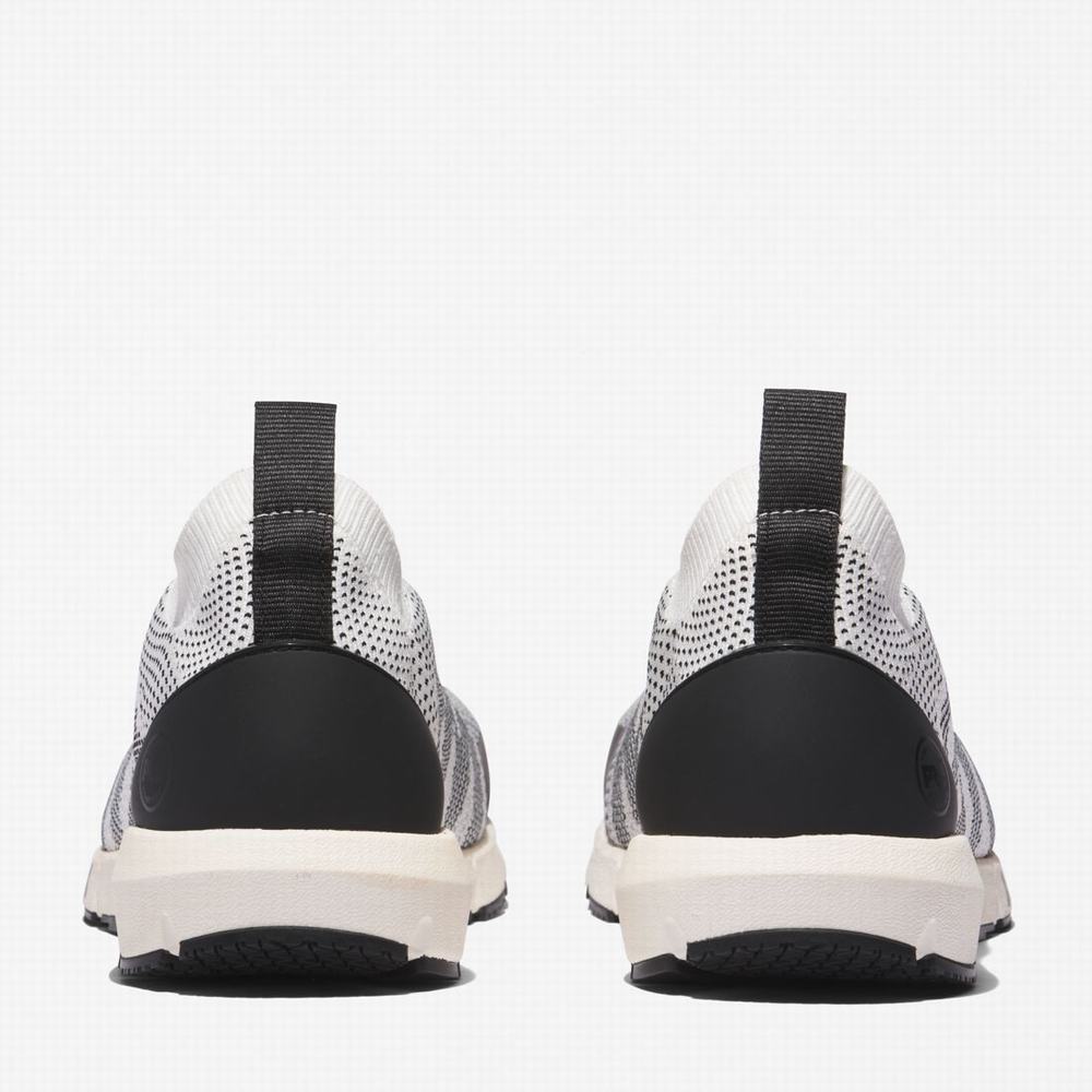 Timberland Radius Composite Burunlu İş Sneaker İş Ayakkabısı Erkek Beyaz Siyah | TR-3749D