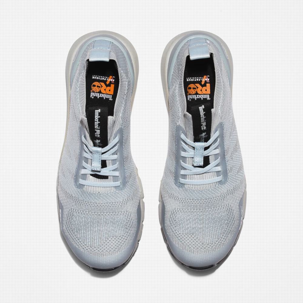 Timberland Radius Composite Burunlu İş Sneaker İş Ayakkabısı Kadın Gri Mavi | TR-5312X