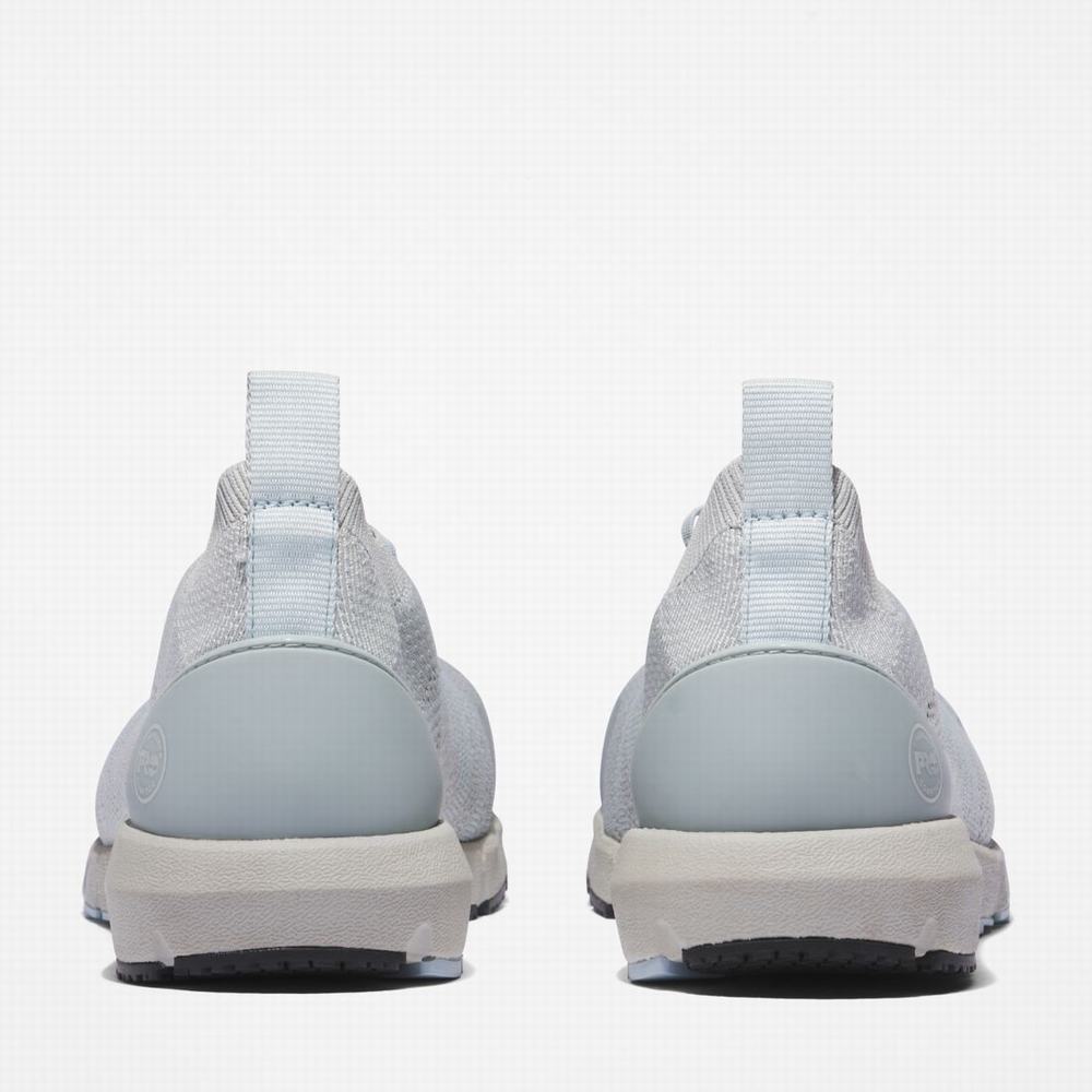 Timberland Radius Composite Burunlu İş Sneaker İş Ayakkabısı Kadın Gri Mavi | TR-5312X
