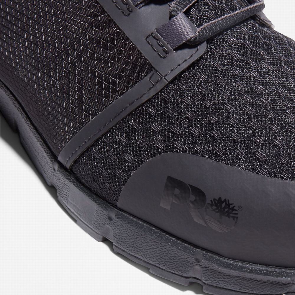 Timberland Radius Composite Burunlu İş Sneaker İş Ayakkabısı Erkek Siyah | TR-6710X