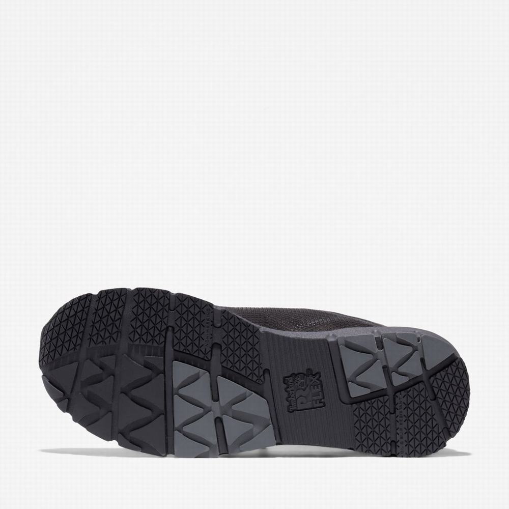 Timberland Radius Composite Burunlu İş Sneaker İş Ayakkabısı Kadın Siyah | TR-8906Q