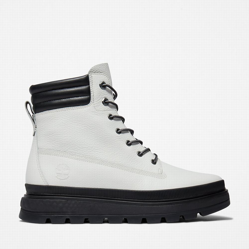 Timberland Ray City 6 Inch Bot Kadın Beyaz | TR-7958D