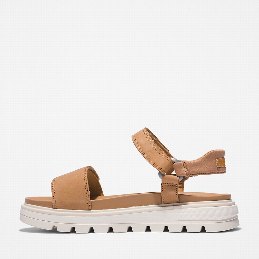 Timberland Ray City Ankle Askılı Sandalet Kadın Kahverengi | TR-4039Q