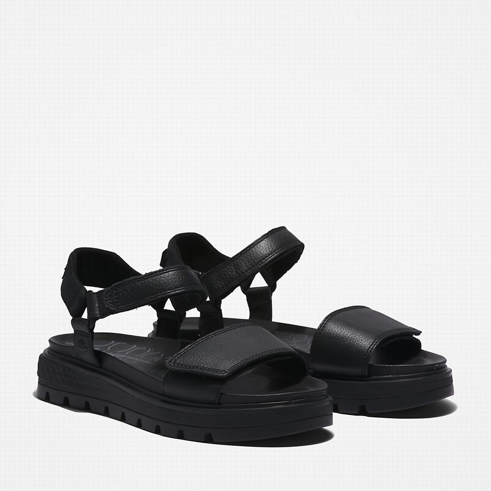 Timberland Ray City Ankle Askılı Sandalet Kadın Siyah | TR-6321N