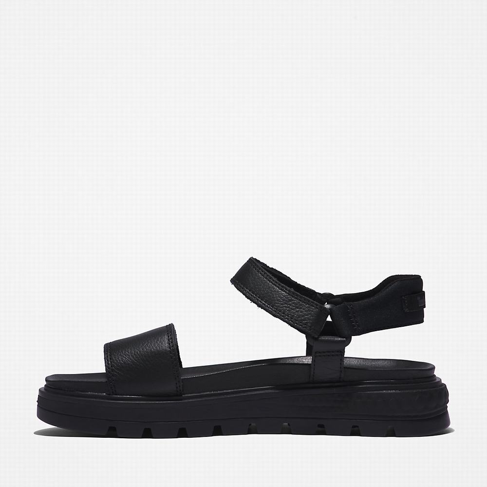 Timberland Ray City Ankle Askılı Sandalet Kadın Siyah | TR-6321N