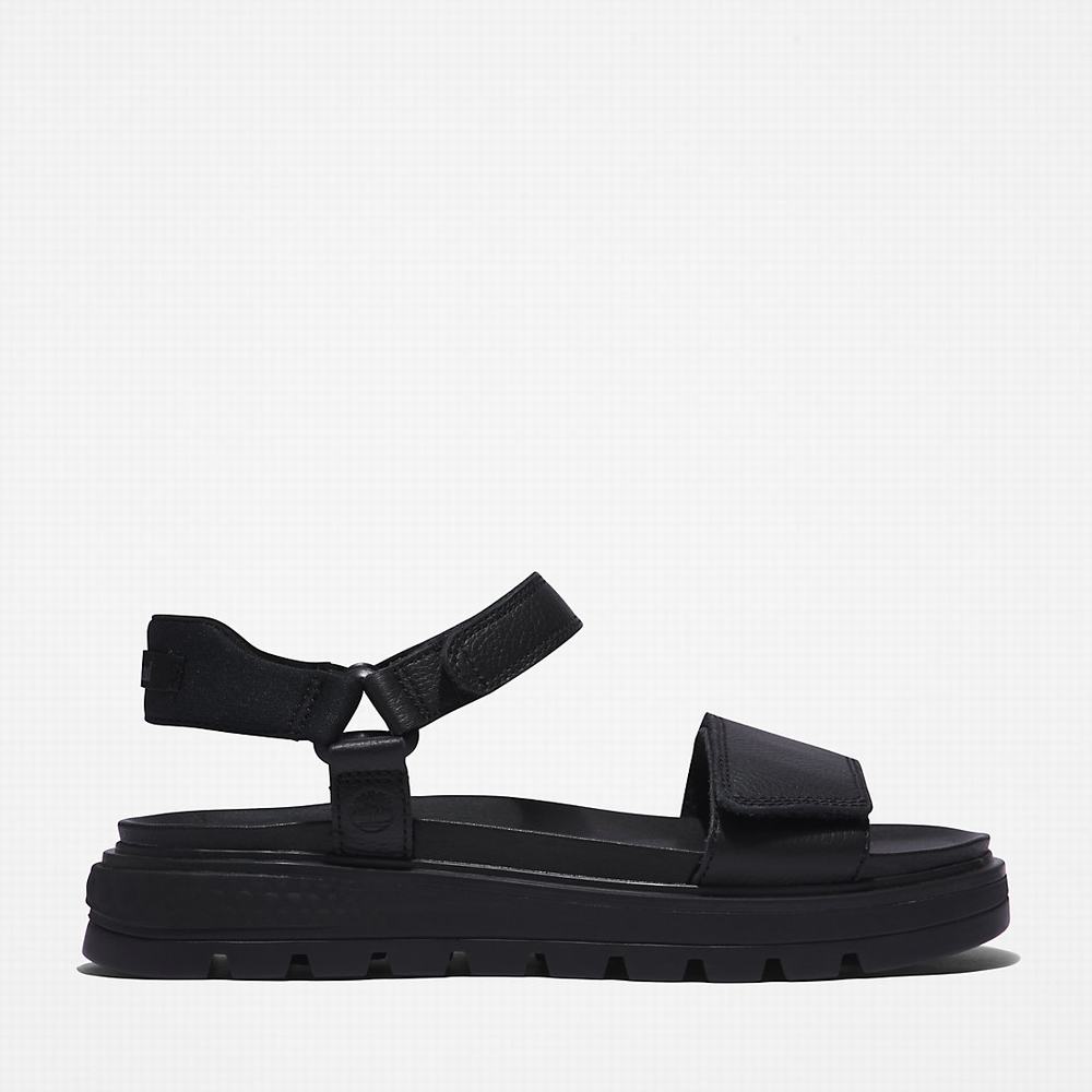 Timberland Ray City Ankle Askılı Sandalet Kadın Siyah | TR-6321N