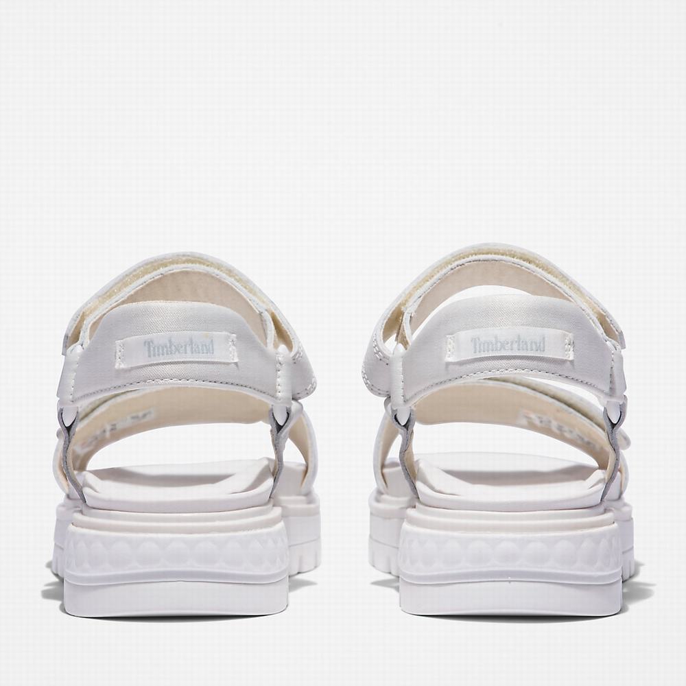 Timberland Ray City Ankle Askılı Sandalet Kadın Beyaz | TR-8631M