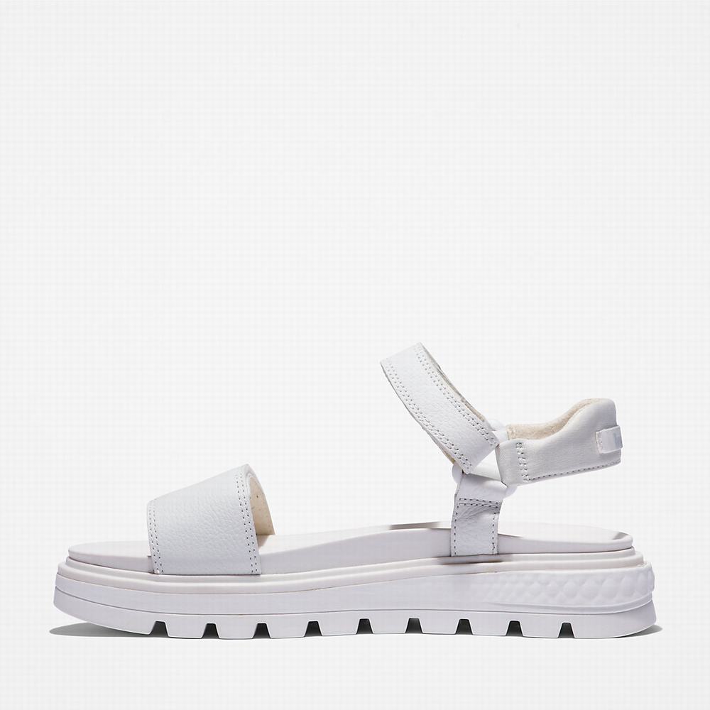 Timberland Ray City Ankle Askılı Sandalet Kadın Beyaz | TR-8631M