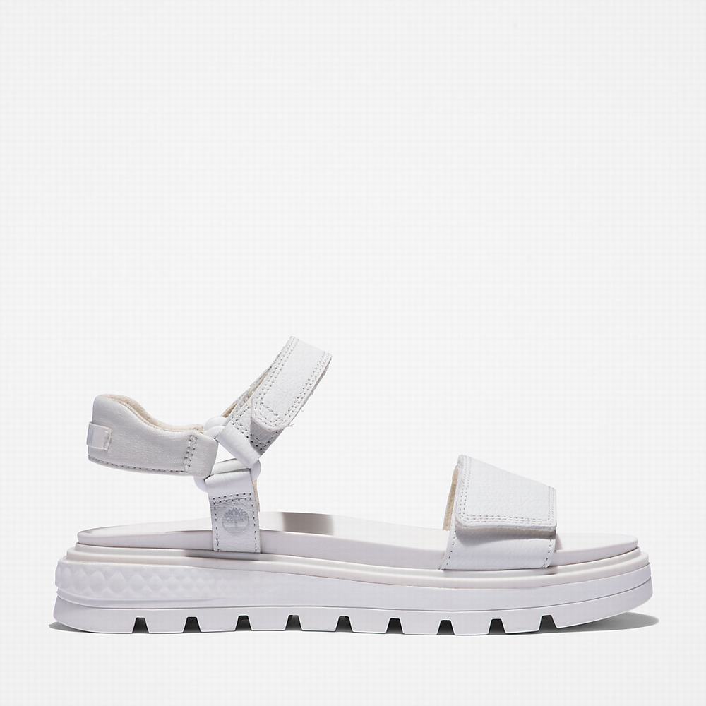 Timberland Ray City Ankle Askılı Sandalet Kadın Beyaz | TR-8631M