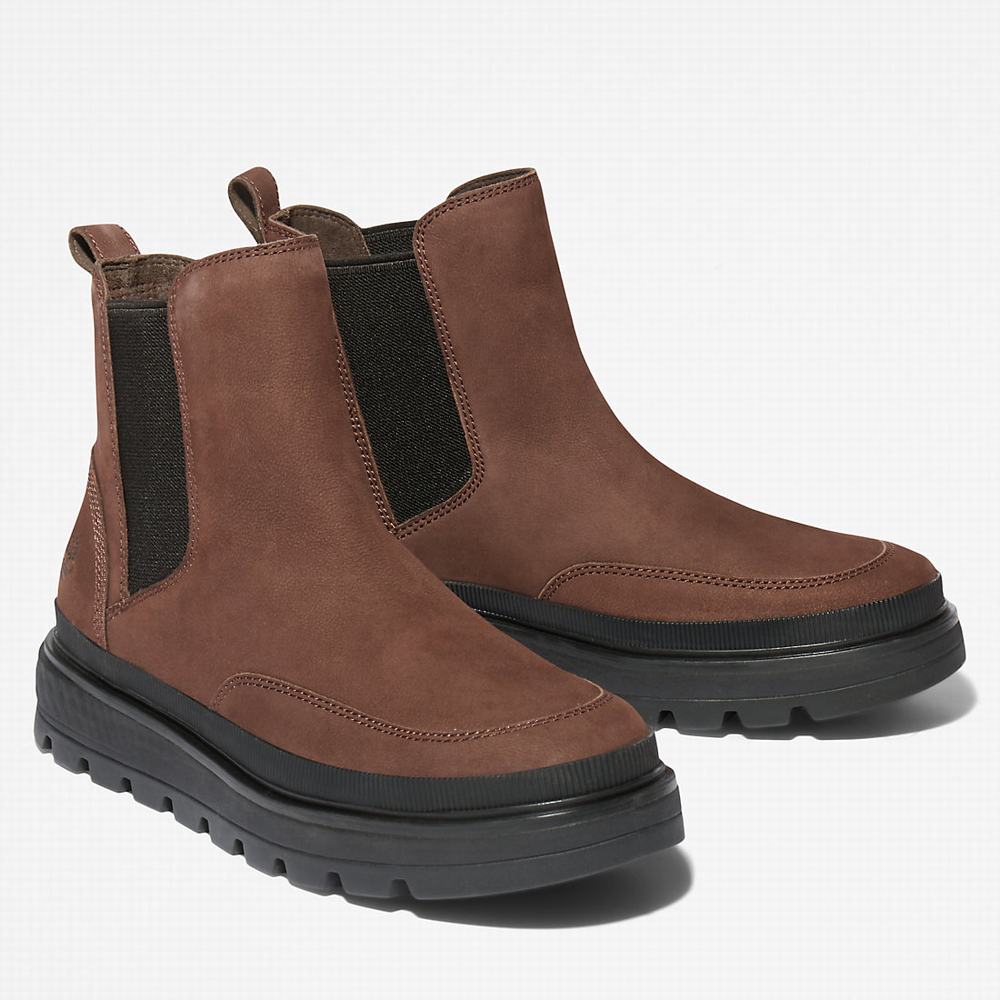 Timberland Ray City Chelsea Chelsea Bot Kadın Koyu Kahverengi | TR-9326H
