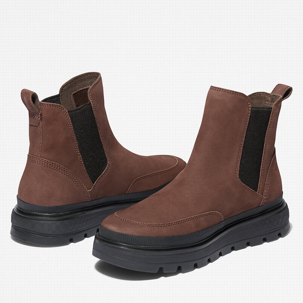 Timberland Ray City Chelsea Chelsea Bot Kadın Koyu Kahverengi | TR-9326H