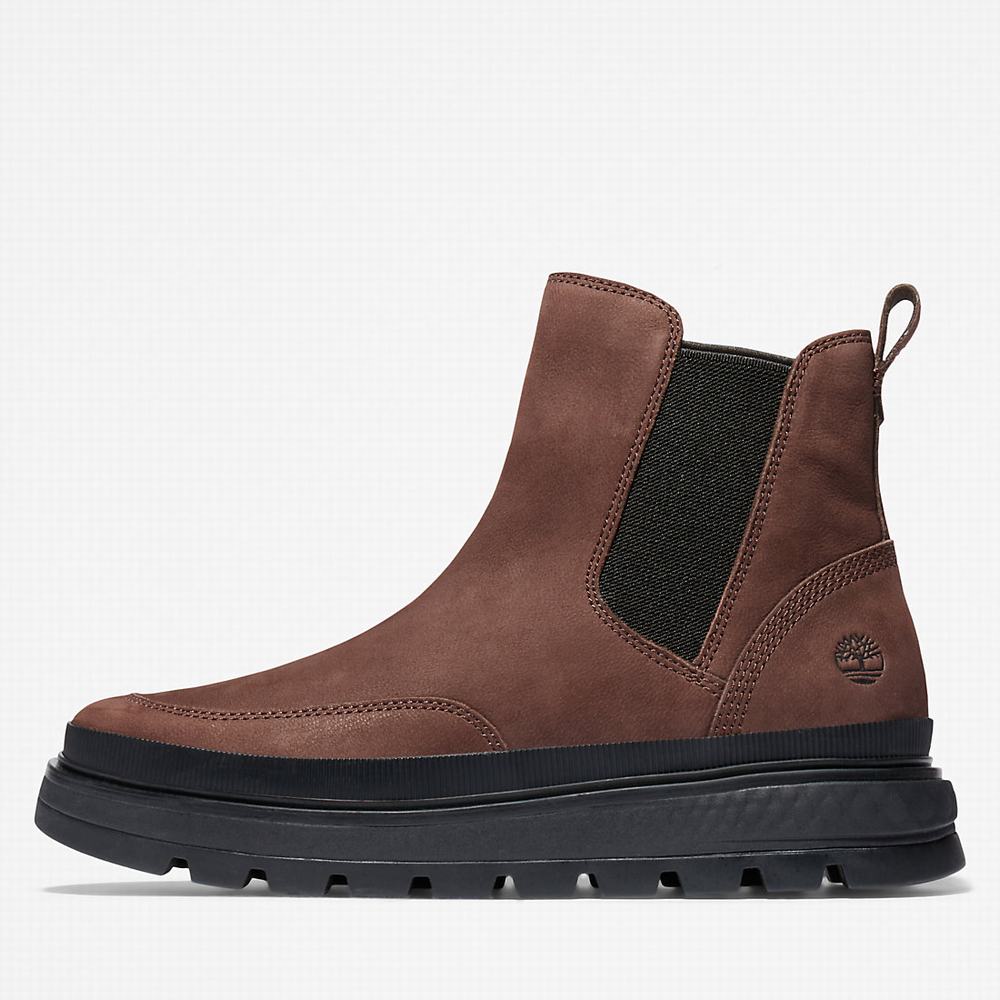 Timberland Ray City Chelsea Chelsea Bot Kadın Koyu Kahverengi | TR-9326H