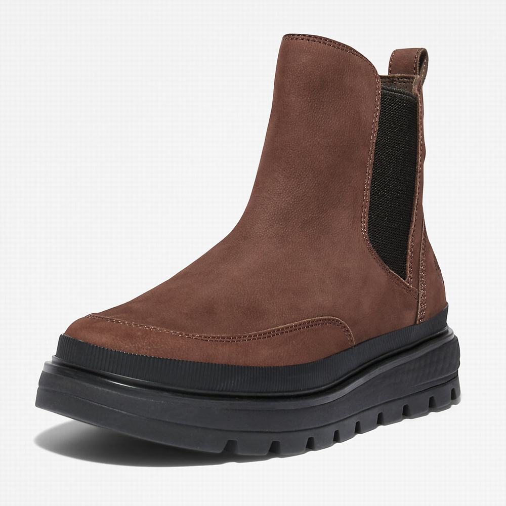 Timberland Ray City Chelsea Chelsea Bot Kadın Koyu Kahverengi | TR-9326H