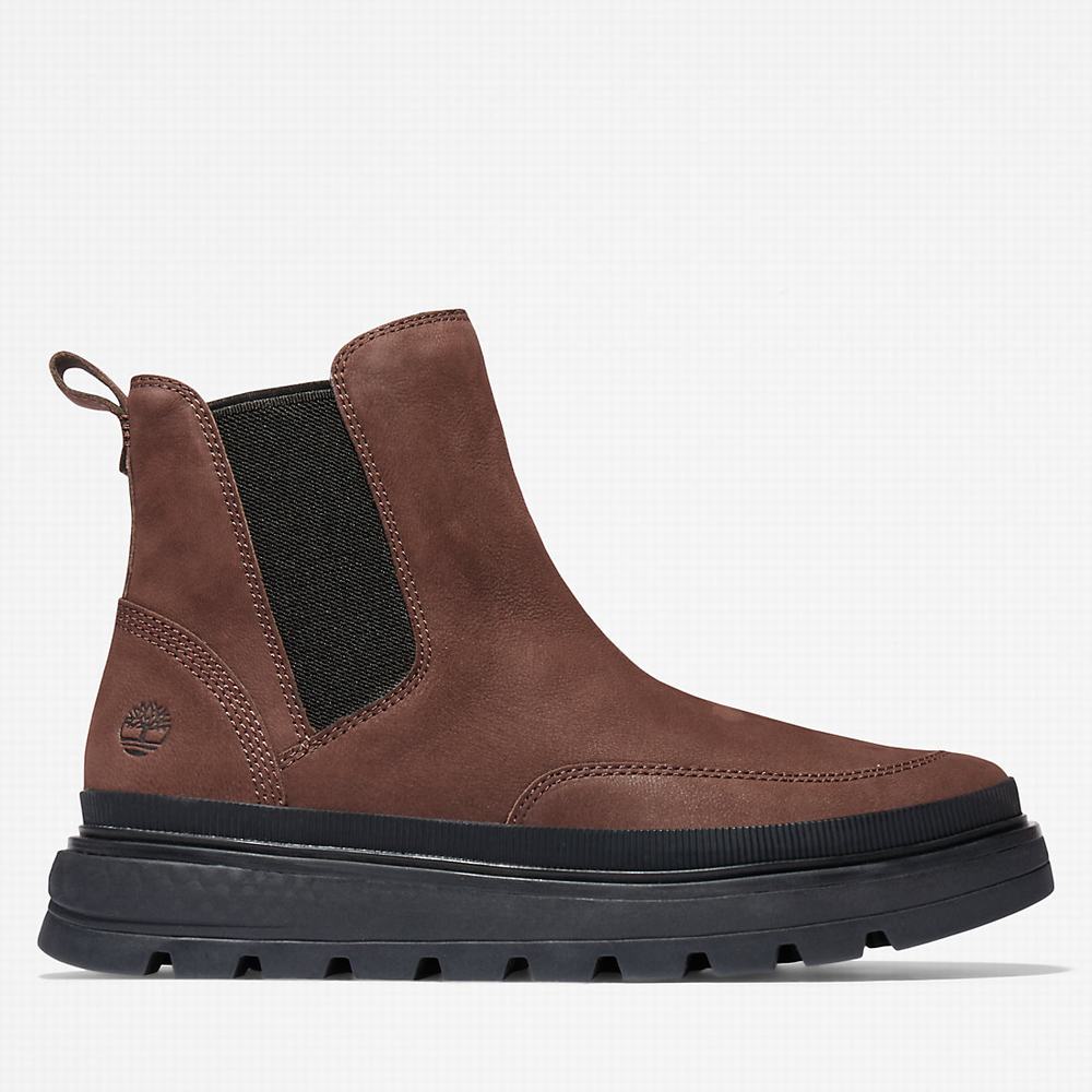 Timberland Ray City Chelsea Chelsea Bot Kadın Koyu Kahverengi | TR-9326H