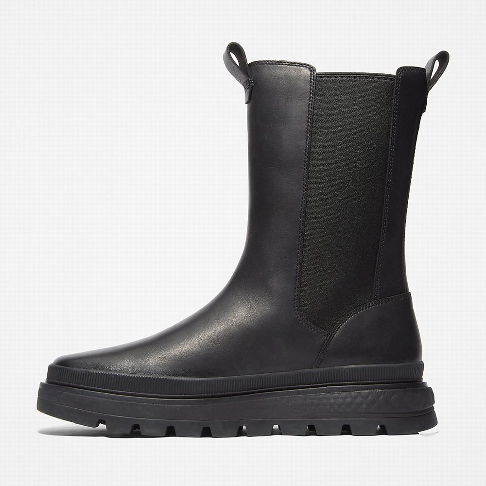 Timberland Ray City Combat Bot Kadın Siyah | TR-8630K