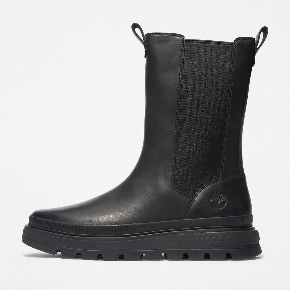 Timberland Ray City Combat Bot Kadın Siyah | TR-8630K