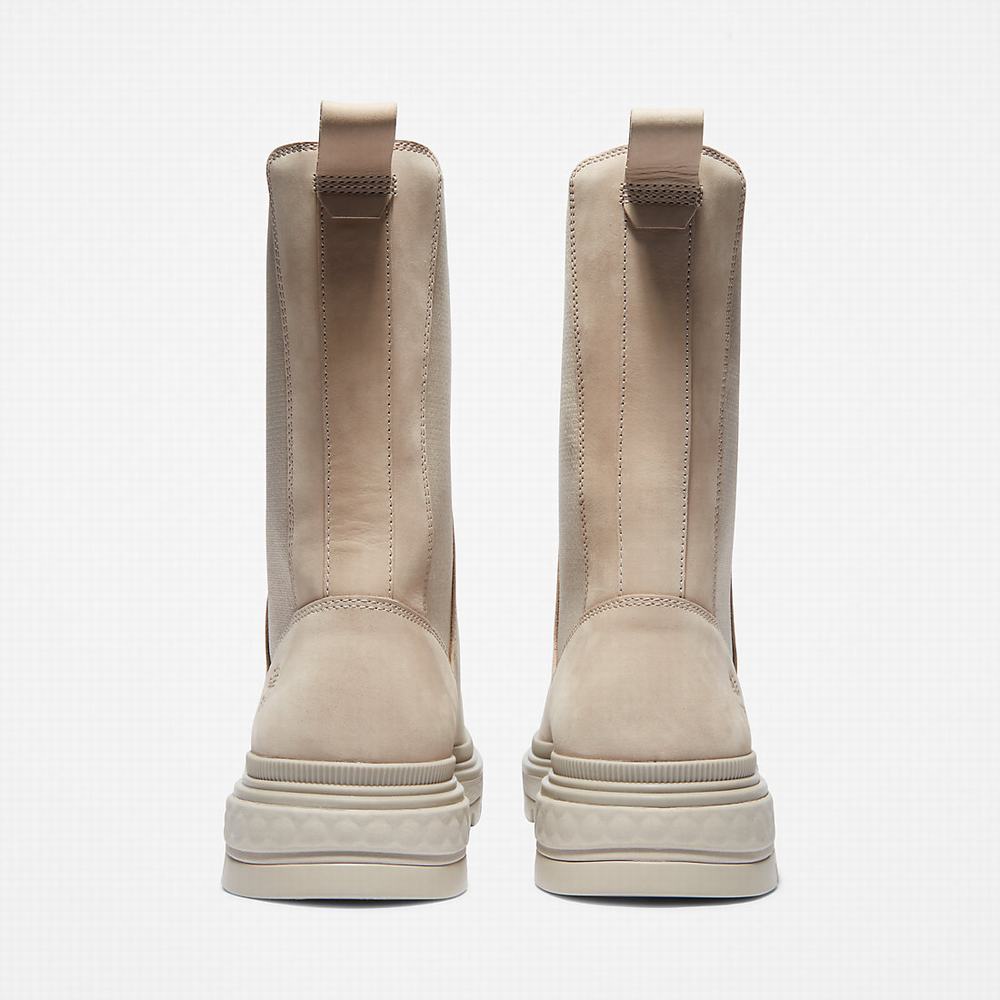 Timberland Ray City GreenStride™ Combat Chelsea Chelsea Bot Kadın Bej Rengi | TR-4763L