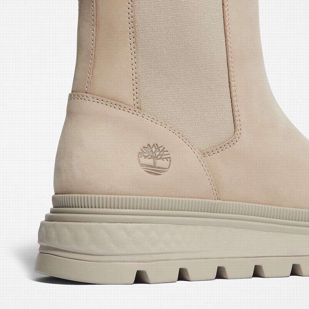 Timberland Ray City GreenStride™ Combat Chelsea Chelsea Bot Kadın Bej Rengi | TR-4763L