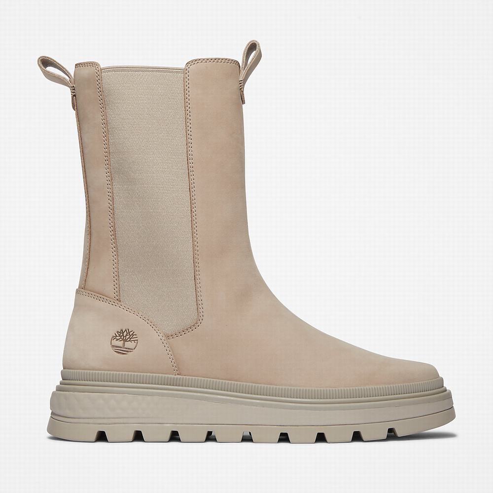 Timberland Ray City GreenStride™ Combat Chelsea Chelsea Bot Kadın Bej Rengi | TR-4763L