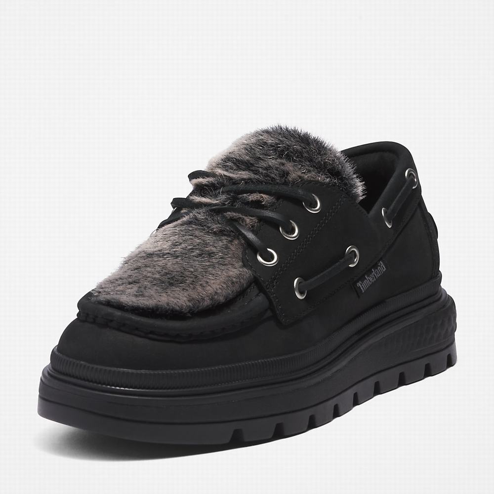 Timberland Ray City Warm-lined Tekne Ayakkabısı Kadın Siyah | TR-9758S