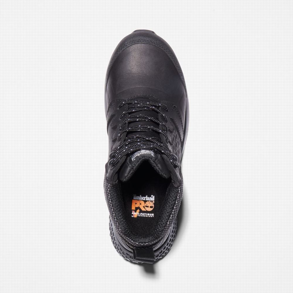 Timberland Reaxion Composite Burunlu Waterproof İş Sneaker Iş Botu Kadın Siyah Gri | TR-0683Z