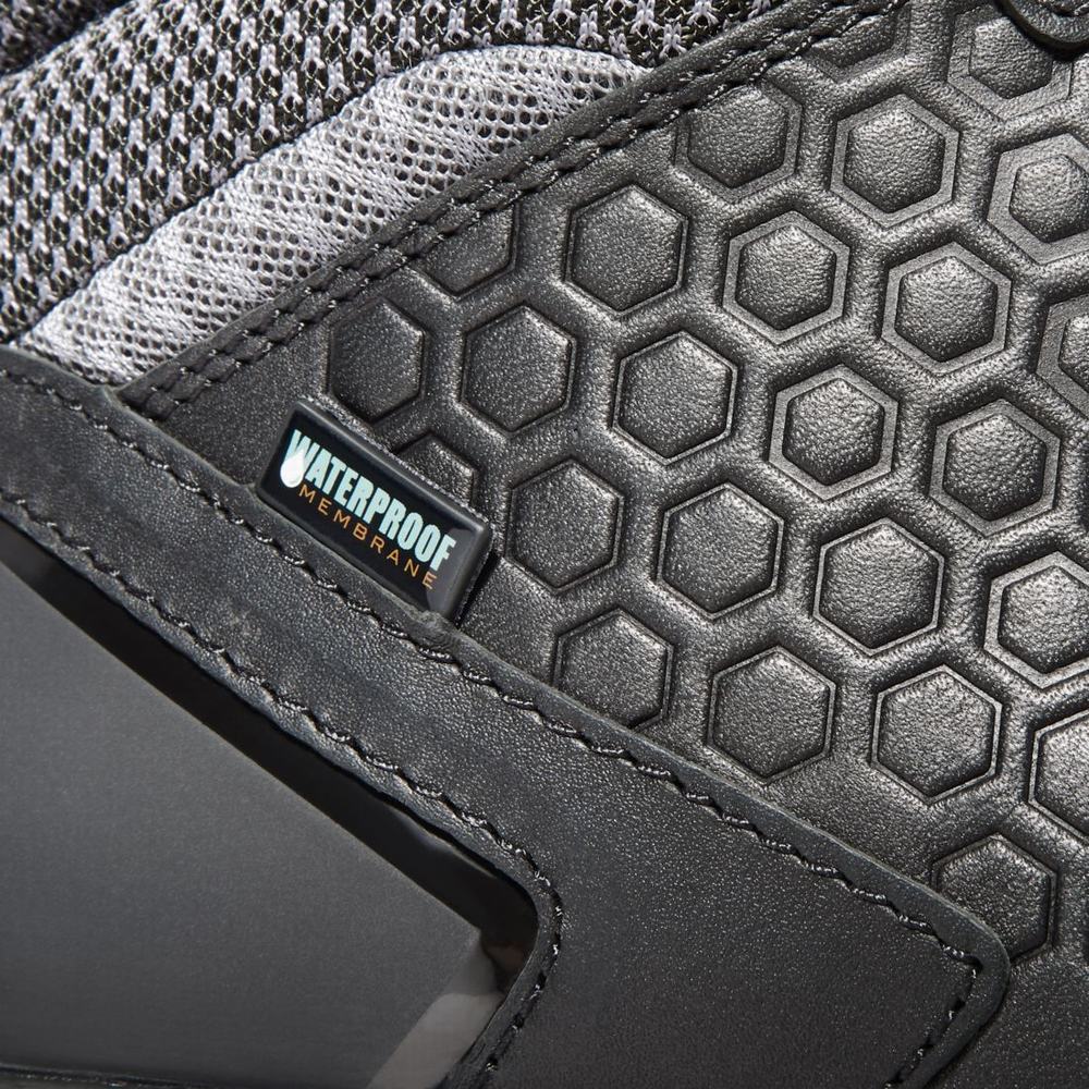 Timberland Reaxion Composite Burunlu Waterproof İş Sneaker Iş Botu Erkek Siyah Gri | TR-1243W