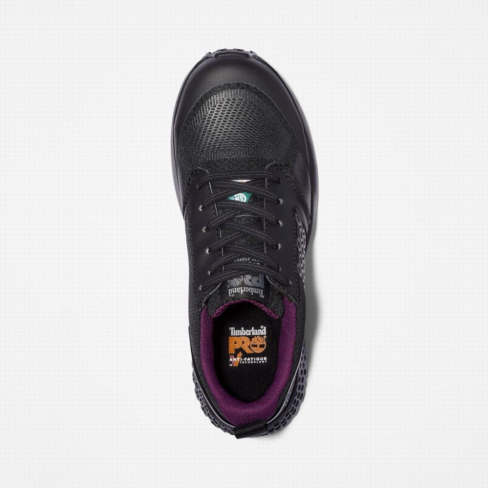 Timberland Reaxion Composite Burunlu İş Sneaker İş Ayakkabısı Kadın Siyah | TR-0518K