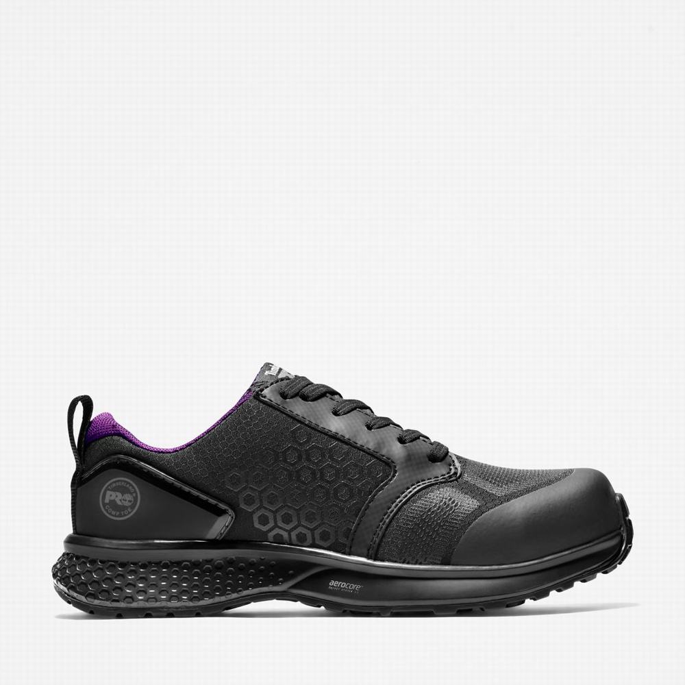 Timberland Reaxion Composite Burunlu İş Sneaker İş Ayakkabısı Kadın Siyah | TR-0518K