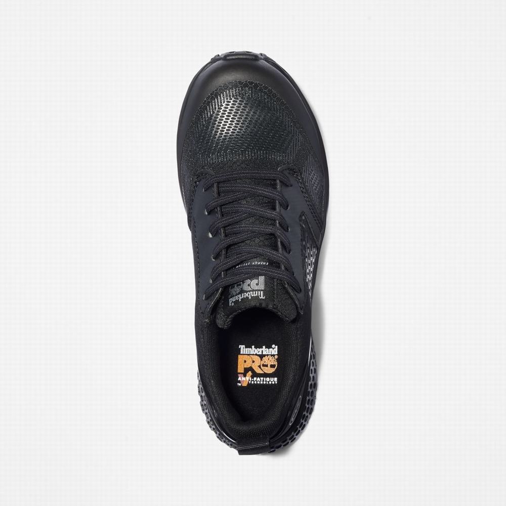 Timberland Reaxion Composite Burunlu İş Sneaker İş Ayakkabısı Kadın Siyah Gri | TR-3107L