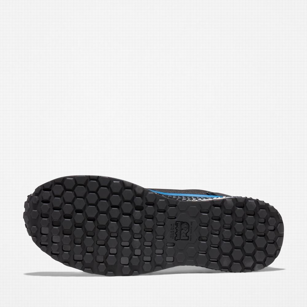 Timberland Reaxion Composite Burunlu İş Sneaker İş Ayakkabısı Erkek Siyah Mavi | TR-4508D