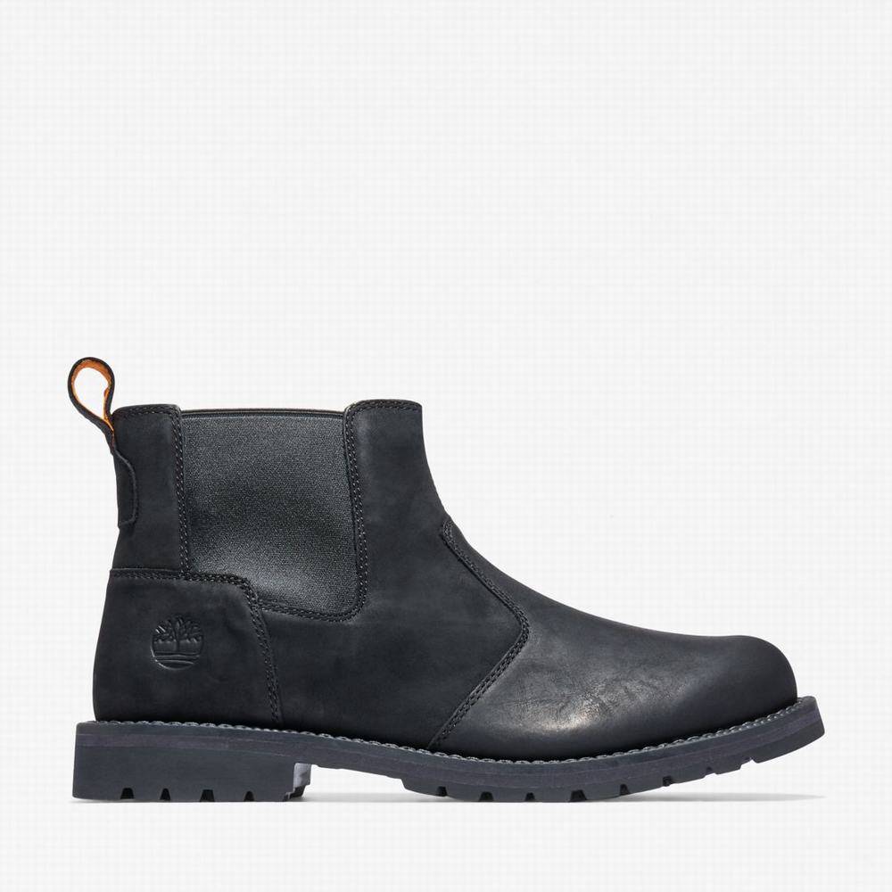 Timberland Redwood Falls Chelsea Chelsea Bot Erkek Siyah | TR-1084X
