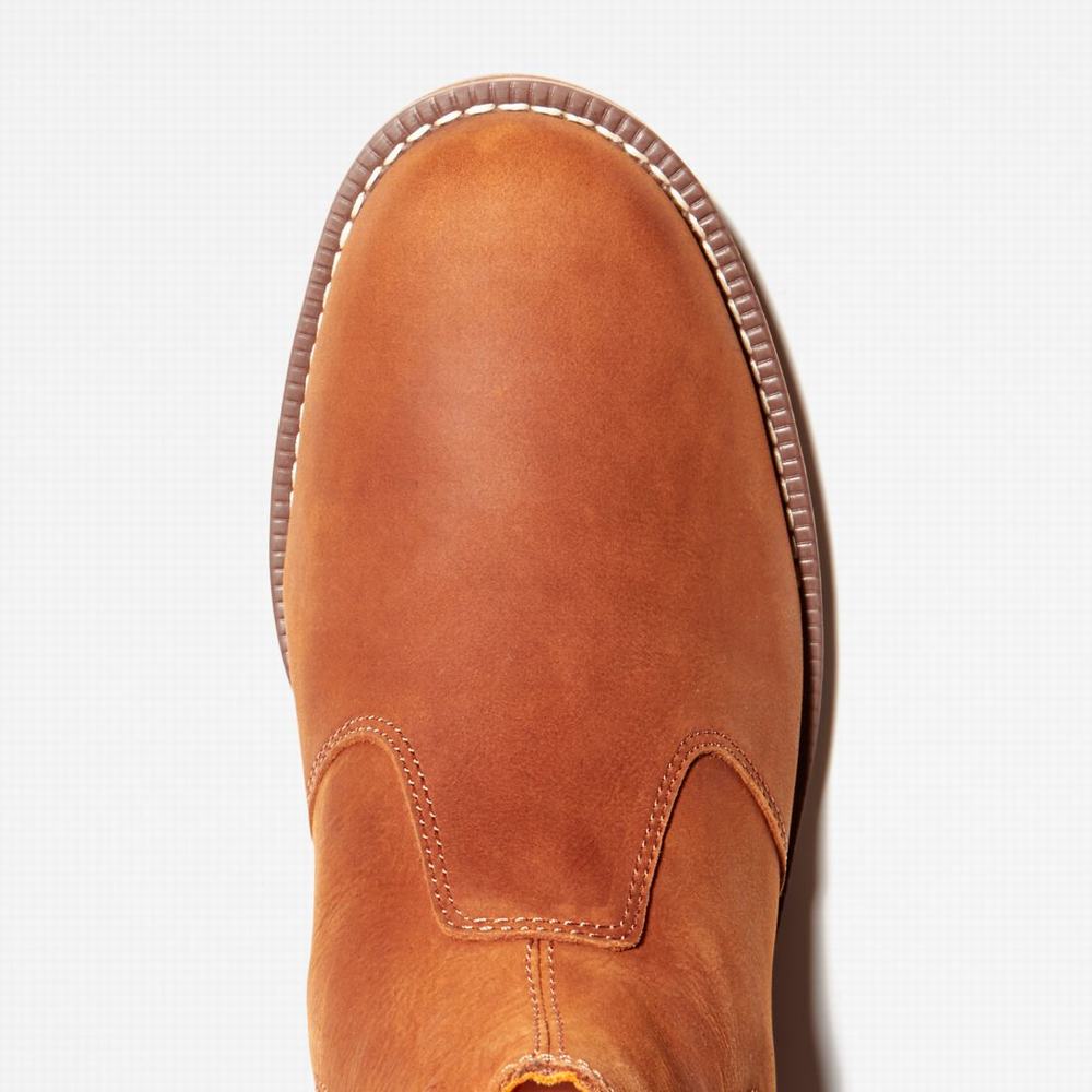 Timberland Redwood Falls Chelsea Chelsea Bot Erkek Koyu Kahverengi | TR-6329C