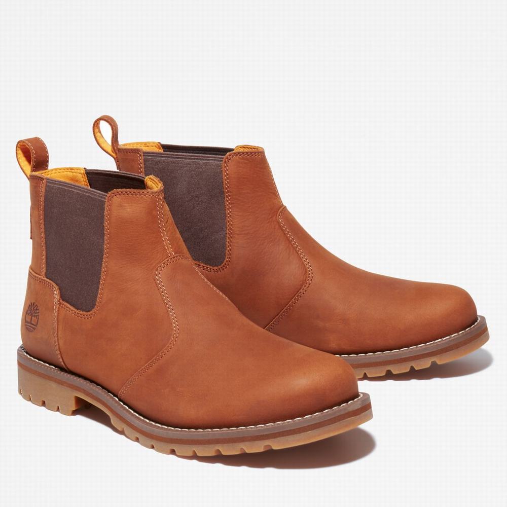 Timberland Redwood Falls Chelsea Chelsea Bot Erkek Koyu Kahverengi | TR-6329C