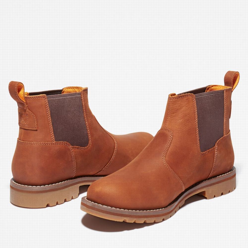 Timberland Redwood Falls Chelsea Chelsea Bot Erkek Koyu Kahverengi | TR-6329C