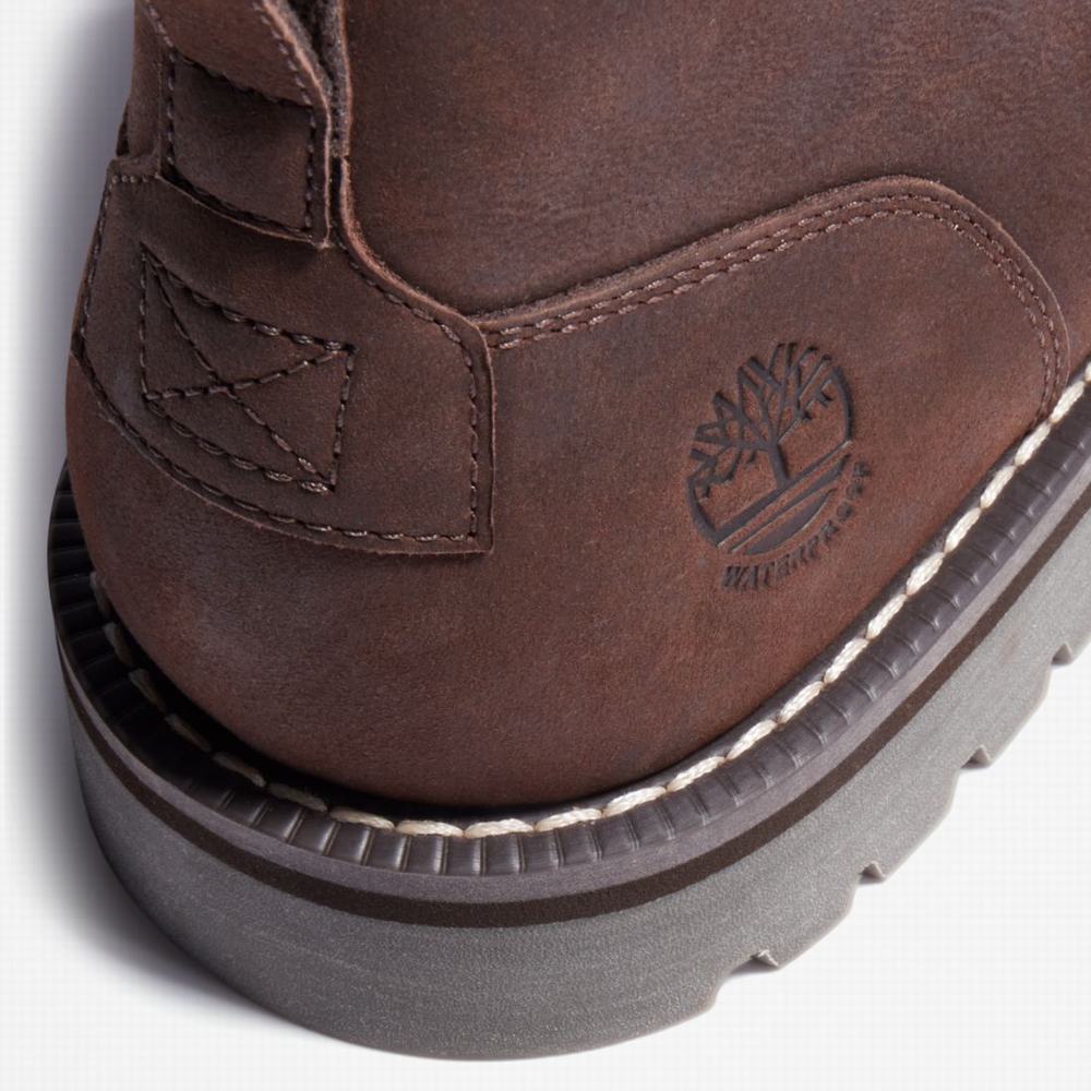 Timberland Redwood Falls Waterproof Chukka Bot Erkek Koyu Kahverengi | TR-4263G