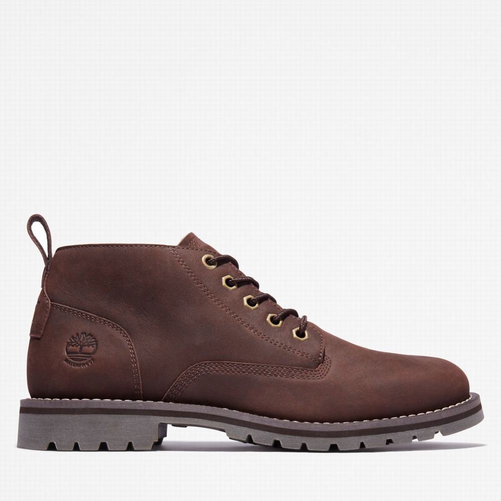 Timberland Redwood Falls Waterproof Chukka Bot Erkek Koyu Kahverengi | TR-4263G