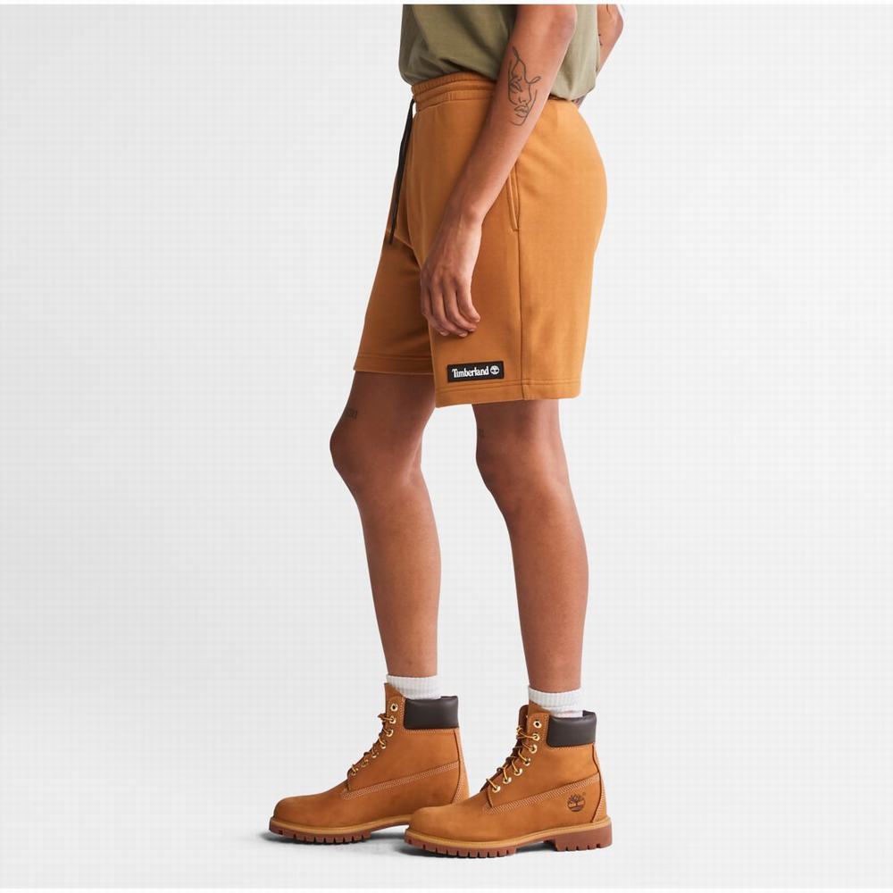 Timberland Relaxed-Fit Sweatshorts Şort Kadın Kahverengi | TR-1953Y