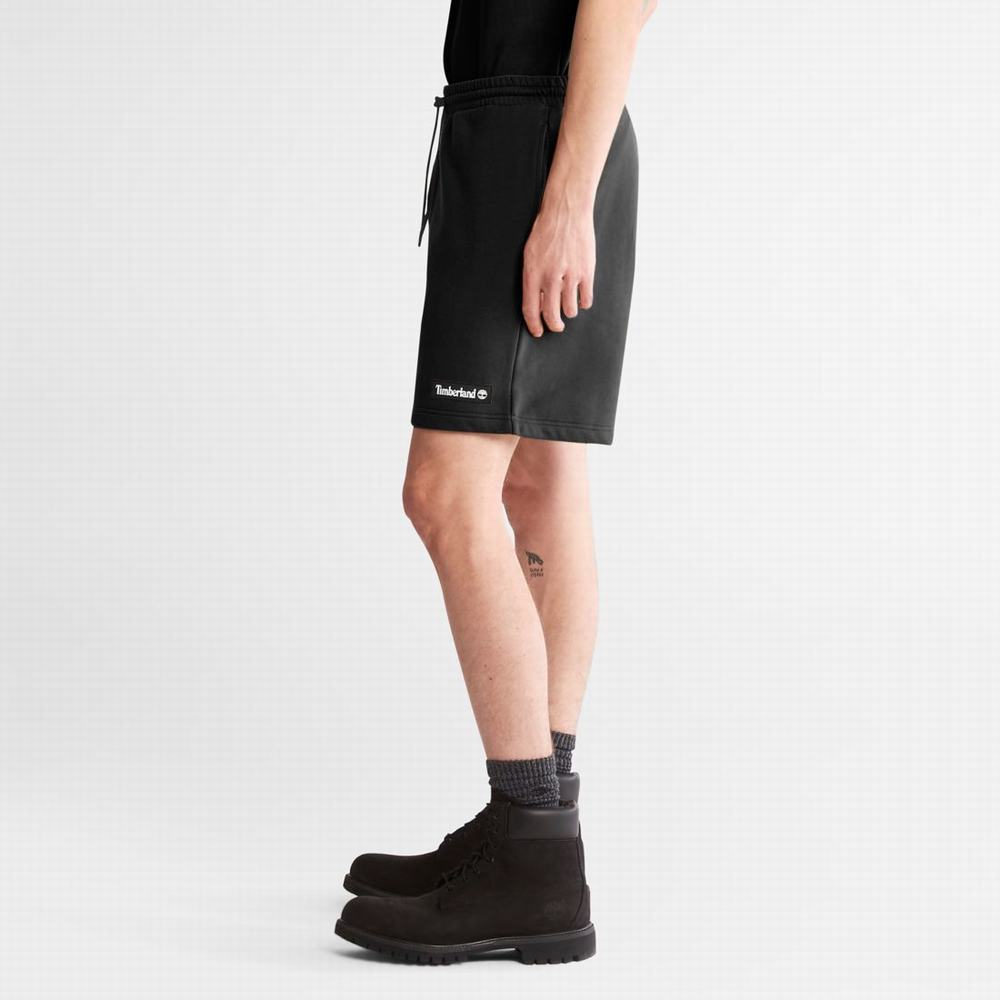 Timberland Relaxed-Fit Sweatshorts Şort Kadın Siyah | TR-2385P
