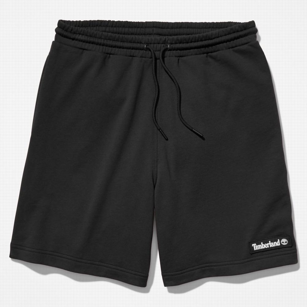 Timberland Relaxed-Fit Sweatshorts Şort Erkek Siyah | TR-2489P