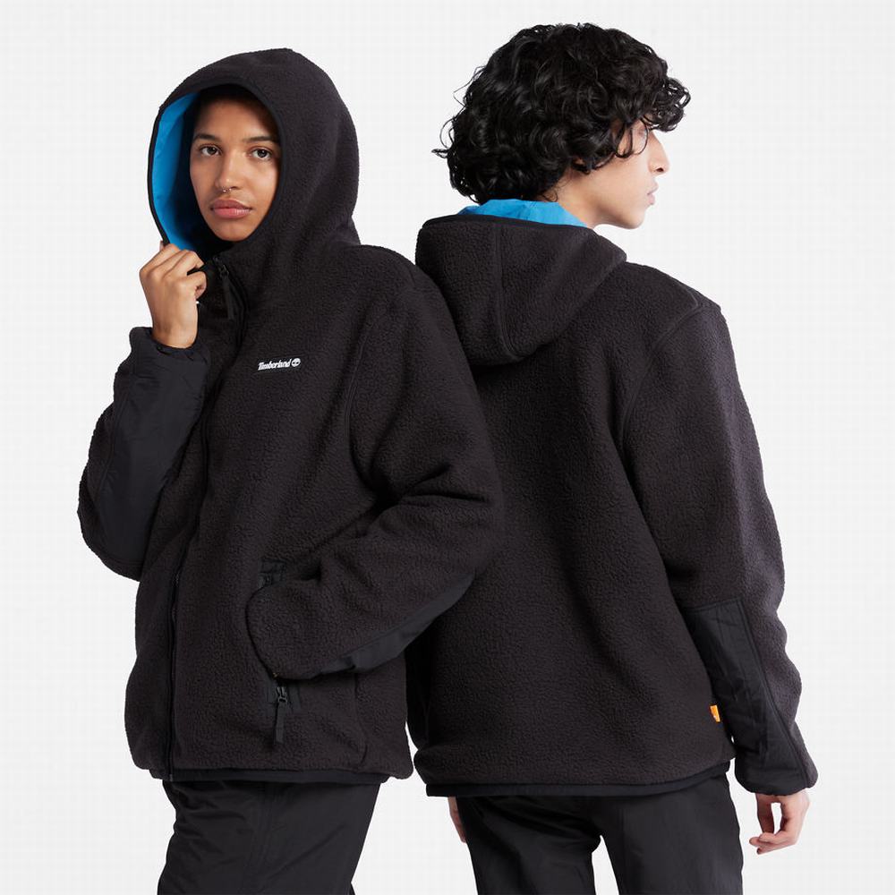 Timberland Reversible High-pile Fleece Ceket Erkek Mavi | TR-0158J