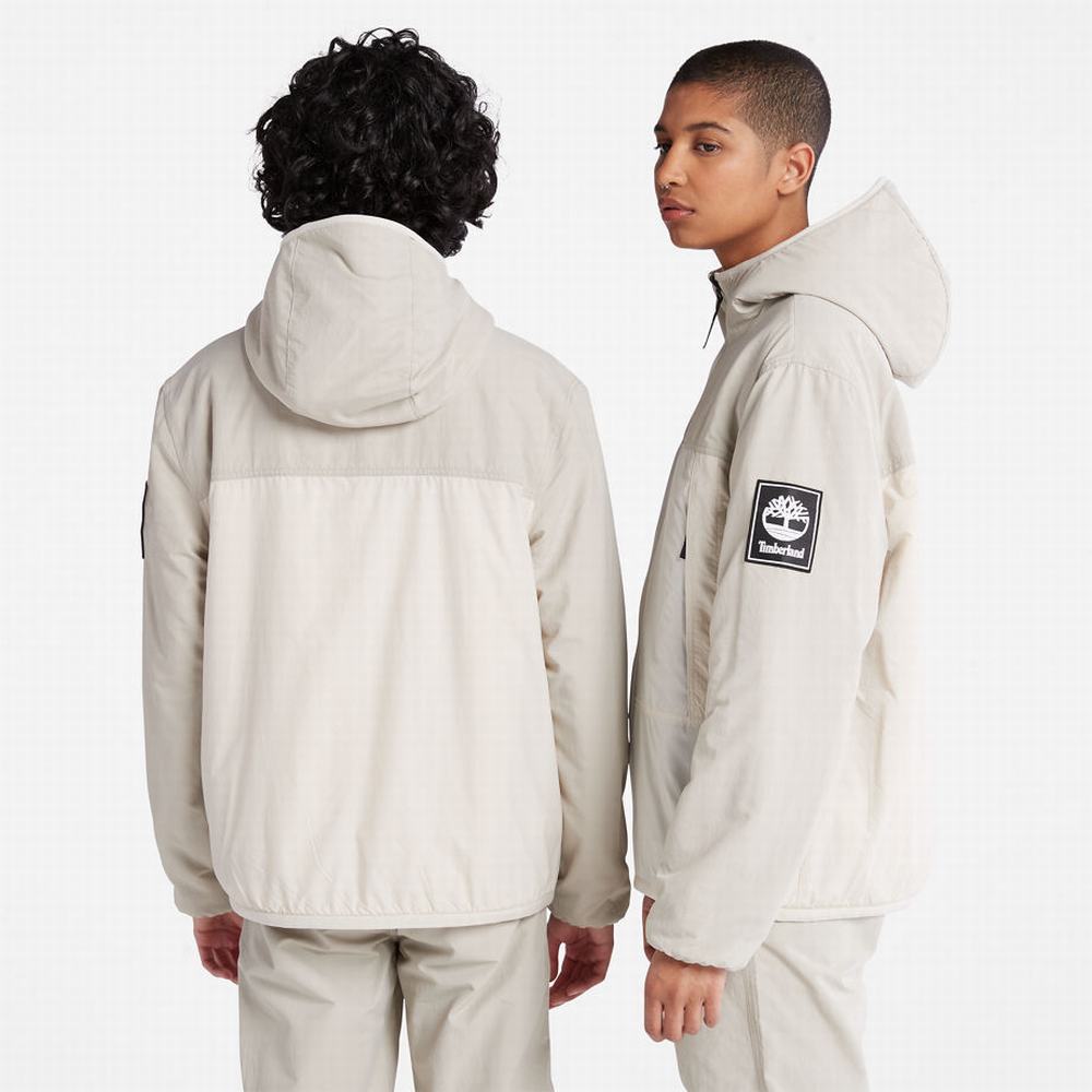 Timberland Reversible High-pile Fleece Ceket Erkek Açık Gri | TR-8509K