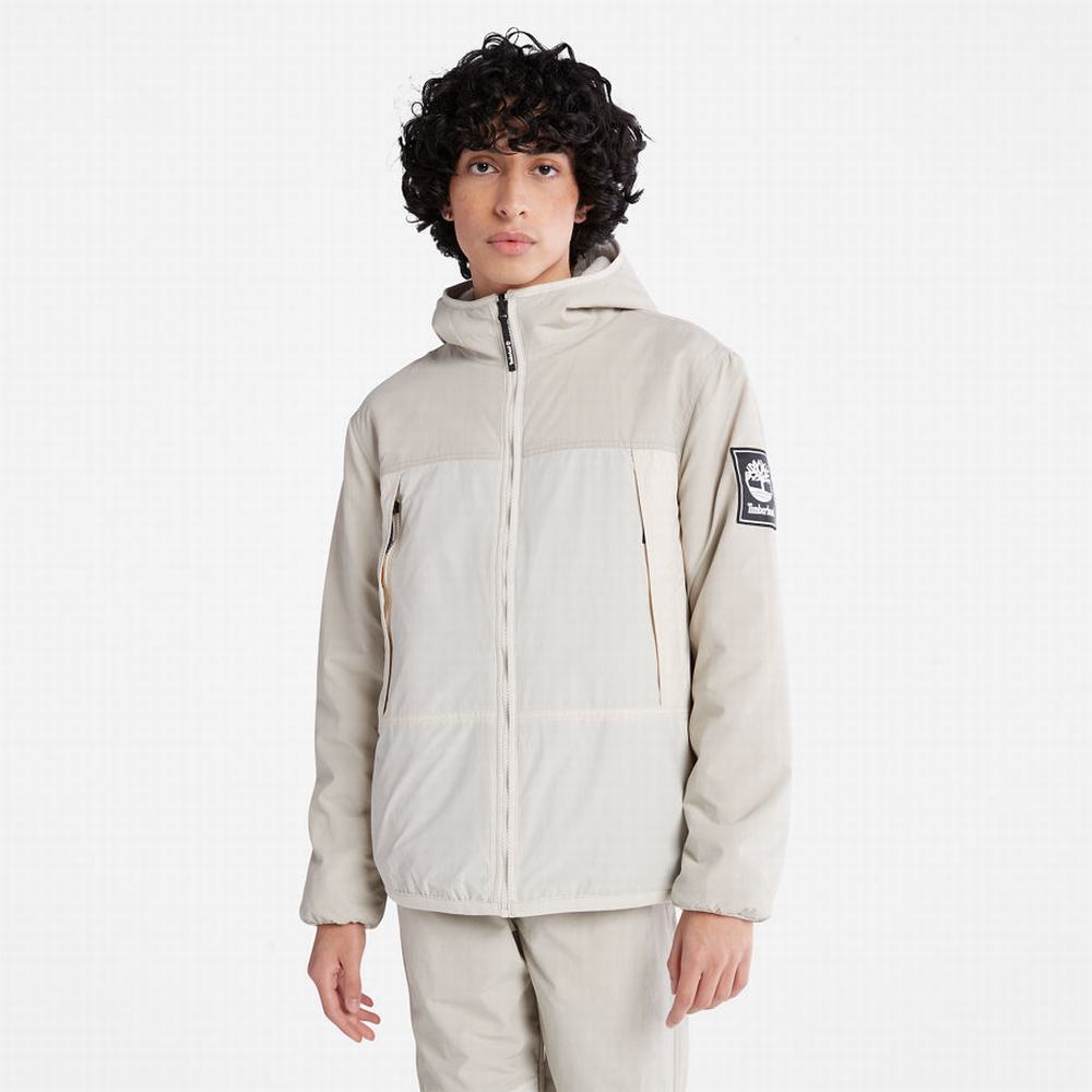 Timberland Reversible High-pile Fleece Ceket Erkek Açık Gri | TR-8509K