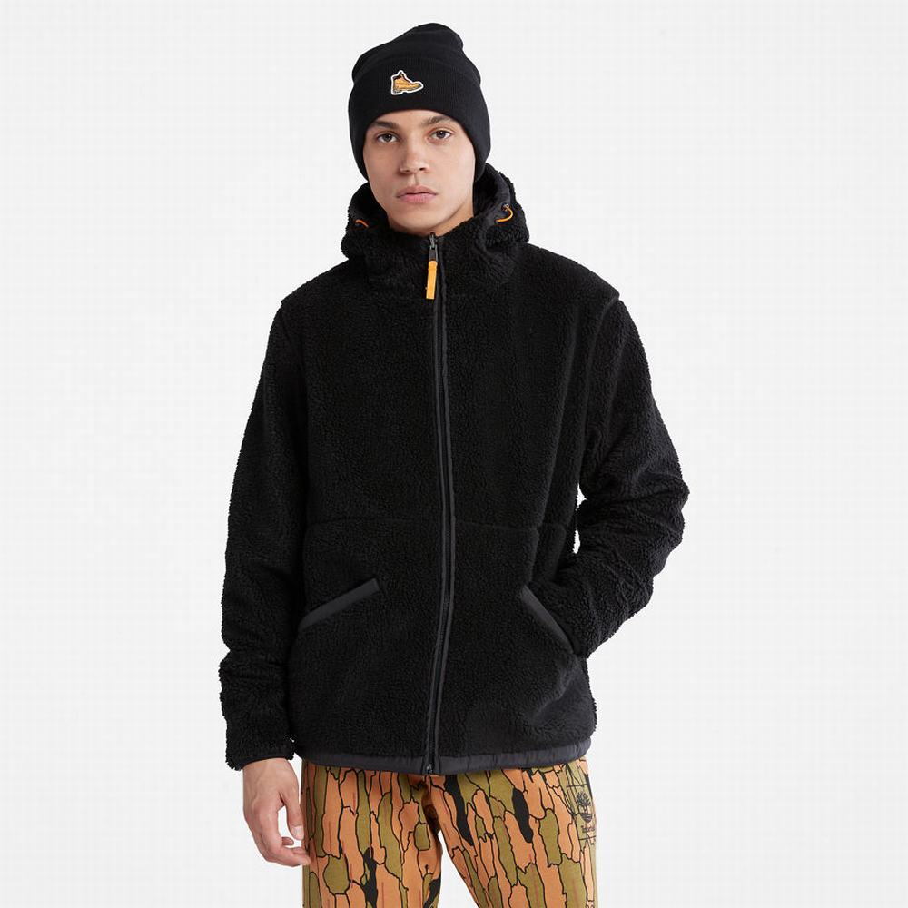 Timberland Reversible Polar Ceketler Erkek Siyah | TR-5867X