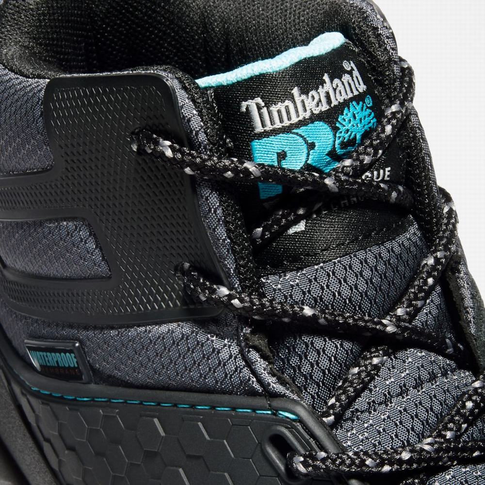 Timberland Ridgework Composite Burunlu Waterproof Iş Botu Kadın Siyah | TR-3807H