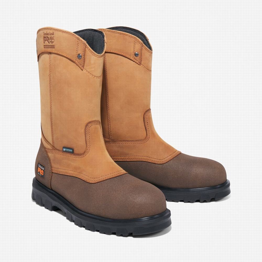 Timberland Rigmaster Pull On Steel Burunlu Waterproof Iş Botu Erkek Kahverengi | TR-4609E