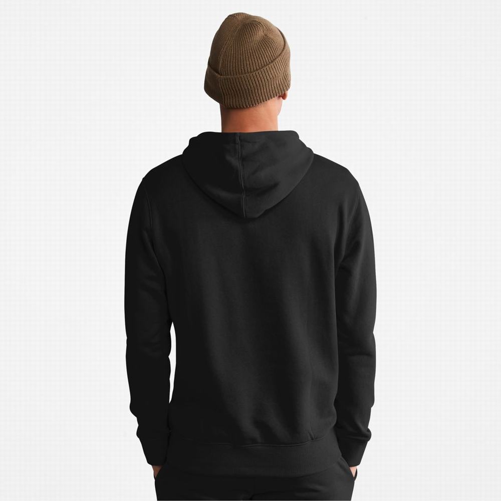 Timberland Rüzgâr, Su, Earth, and Sky Kapüşonlu Sweatshirt Erkek Siyah | TR-0381P